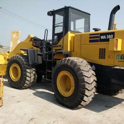 Used Komats Wheel Loader WA380 Front End Loader